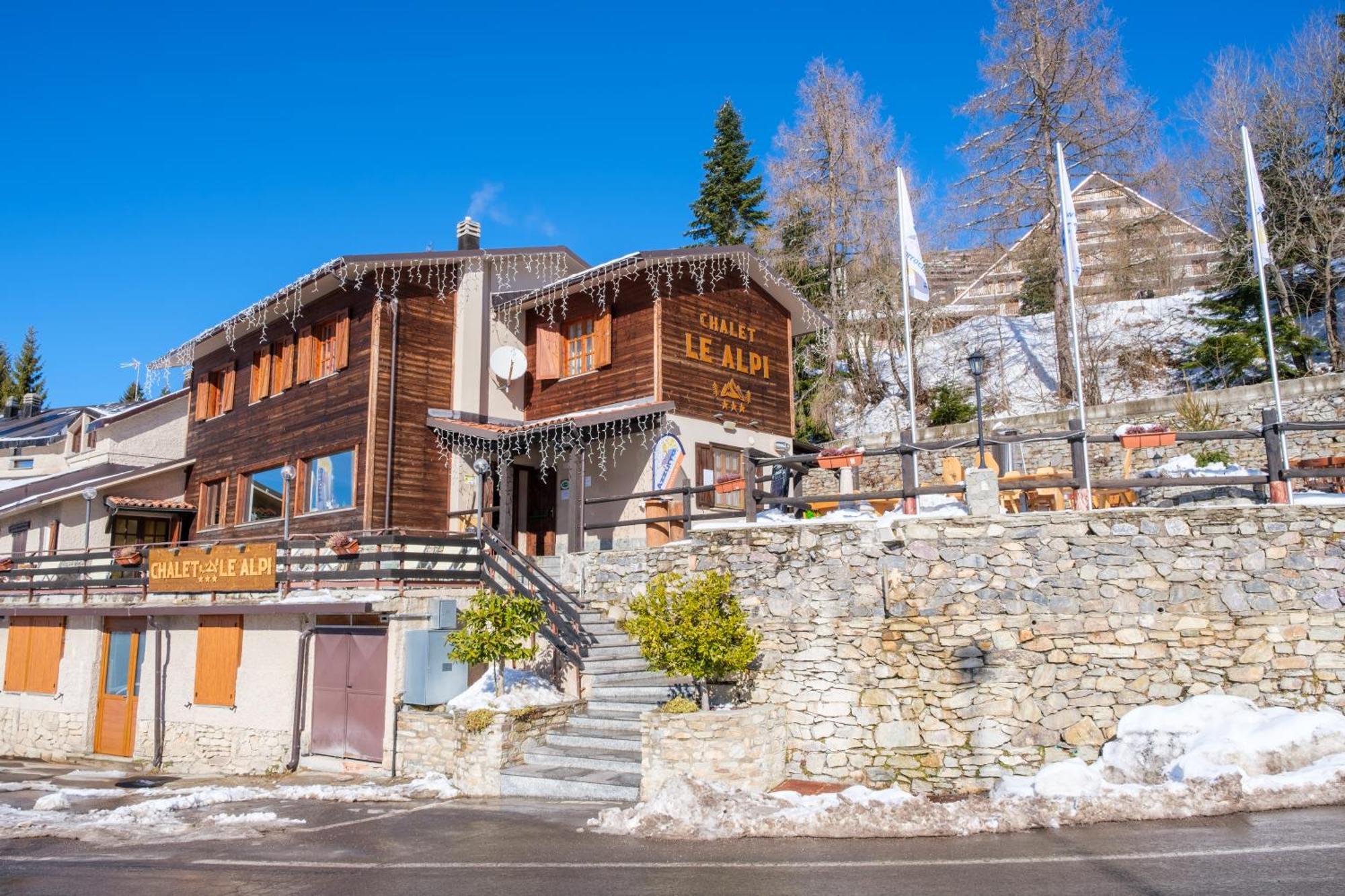 Chalet Le Alpi - Azzurro Club プラート・ネヴォソ エクステリア 写真