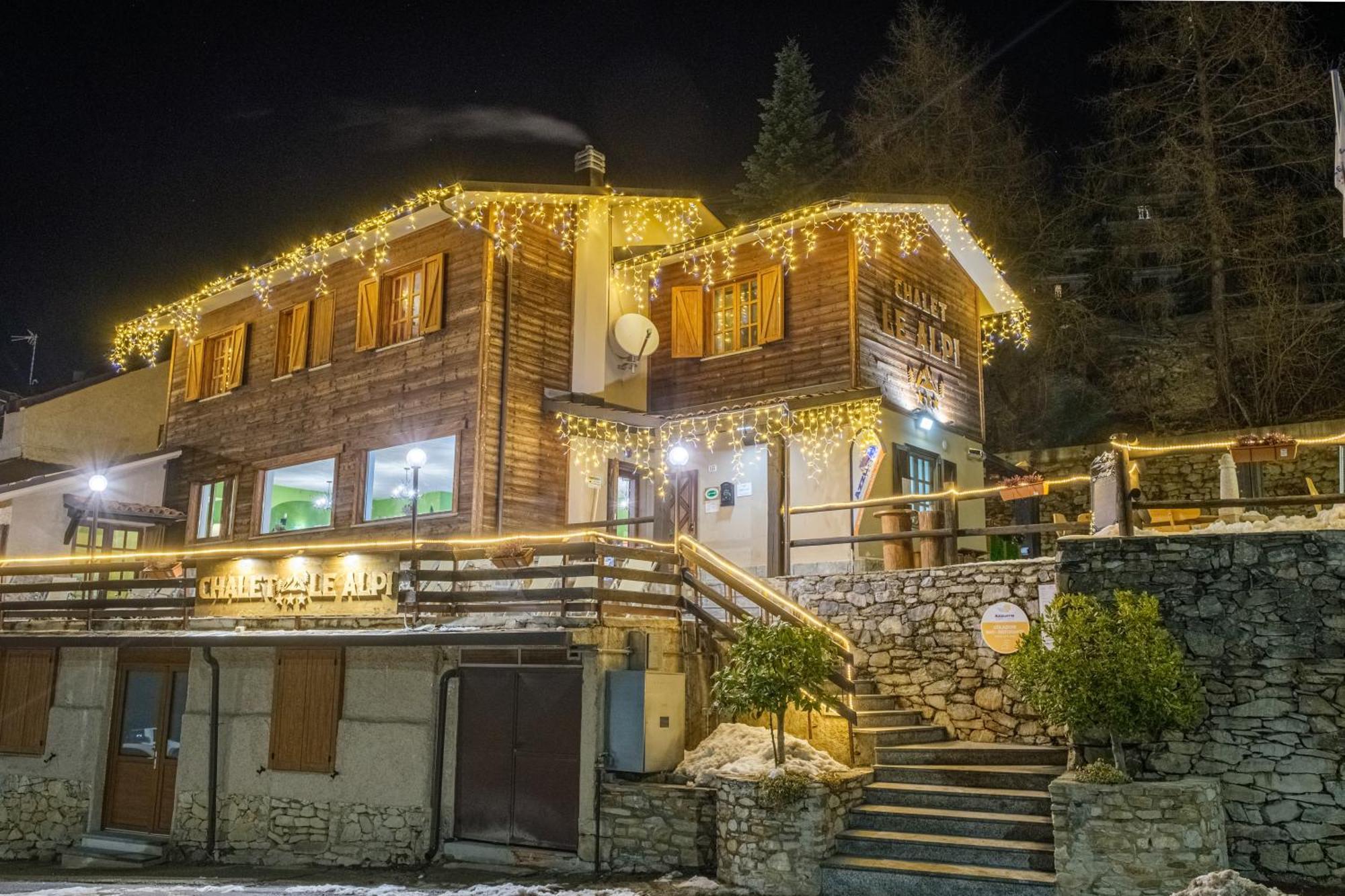 Chalet Le Alpi - Azzurro Club プラート・ネヴォソ エクステリア 写真